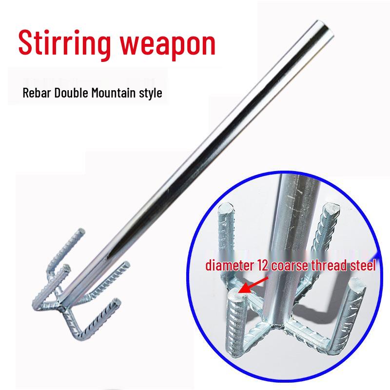 Rhinestone Spiral Mixing Rod for Cement and Putty Coating
