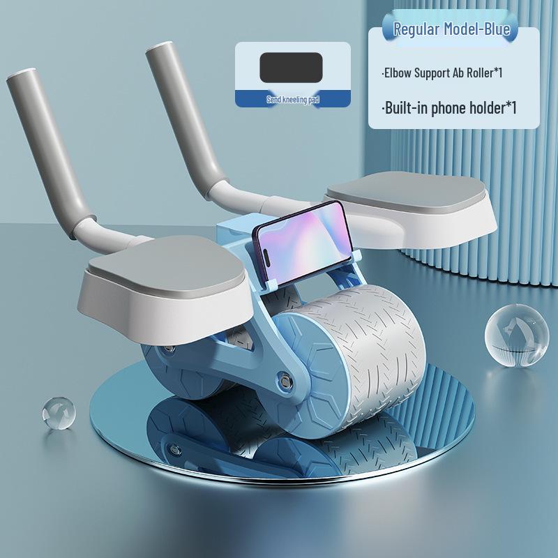 Nastavitelný Multifunkční Ab Roller s Podporou Loktů & Automatickým Návratem