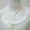 Cuello alto de mujer con cuello falso para camisa Algodón para mujer Cuello falso Color sólido Cubrecuello Blusa Cuellos desmontables