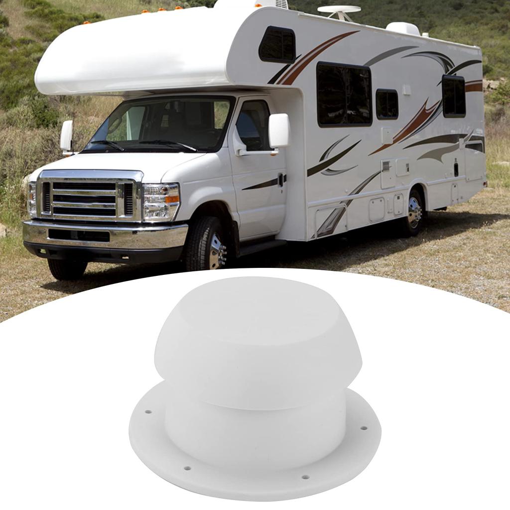 KIMISS Dachlüfterkappe, Aufsatz-Abluftkappe Belüftungsabdeckung Zubehör für Wohnmobil, Yacht, Camper