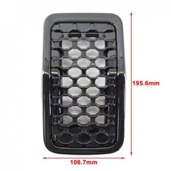 7 Pcs Front Bumper Kidney Mesh Grille For Jeep Cherokee 2019-2022 6AZ88DX8AB