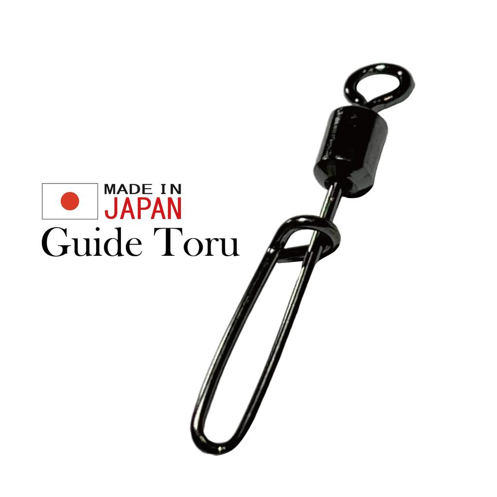 Guide Tall Swivel Snap 50-Pack Japanese-Made (Small)