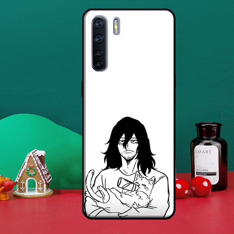 My Hero Academia Aizawa Shouta Case For OPPO A5 A9 A31 A53 2020 A53S A1K A3S A5S A15 A52 A72 A83 A91 A54 A74 A94 Coque