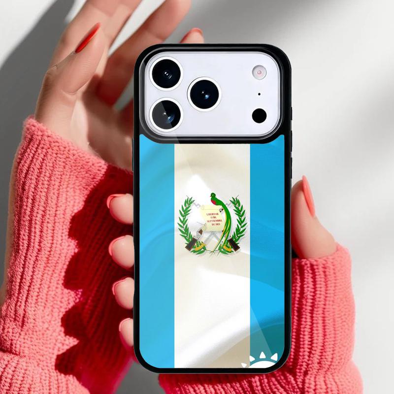 

Guatemala Flag Phone Case for iPhone 17 16 15 14 13 Pro Max Back Cover for 12 11 Pro Coque iPhone 16 Pro