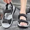 Men's Genuine Leather Sandals Brand Men Beach Sandal Summer Outdoor Casual Lightweight Sandal Fashion Sneakers Large Size 38-46