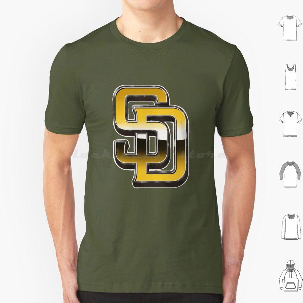 SportsSan Diego Baseball T-Shirt 6XL Baumwolle Cooles Shirt Sport Sport Baseball Schmutz darauf reiben Baseballspieler Baseballfan Lustig