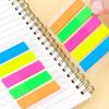 M&G 100PCS Transparent Colorful Memo Pads with Index Creative Sticky Notes Self-Adhesive Office School Stationery Supplies