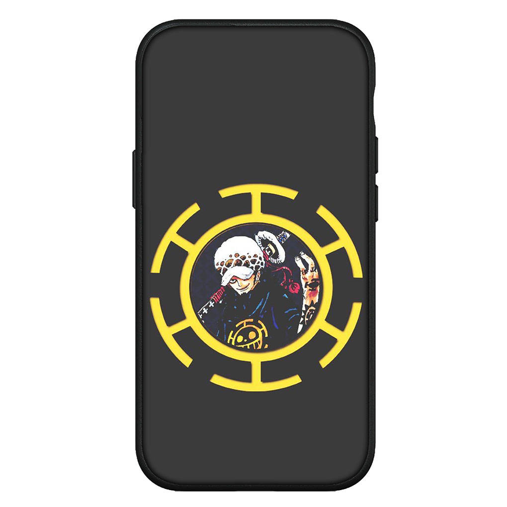 Cover for iPhone 16 15 Xiaomi Redmi Note 14 13 12 11 Pro Max 16e Samsung Galaxy S25 S24 S23 Moto OPPO Huawei Trafalgar Law Luffy One Piece Phone Case