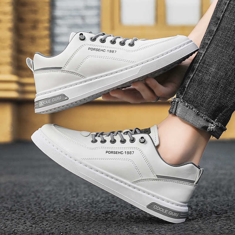 Round Nose Demi-season Black Sneakers For Woman Loafers Sneakers Shoes Women Boots Autumn Sport From Famous Brands 2025