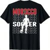 Morocco Soccer Fans Jersey - Moroccan Flag Football Lovers T-Shirt