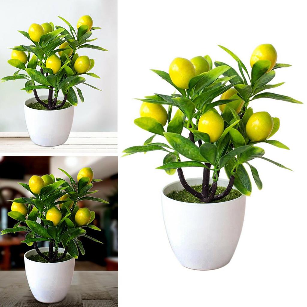 Artificial Artificial LemonTree False Plant Artificial Lemon Tree Beautiful
