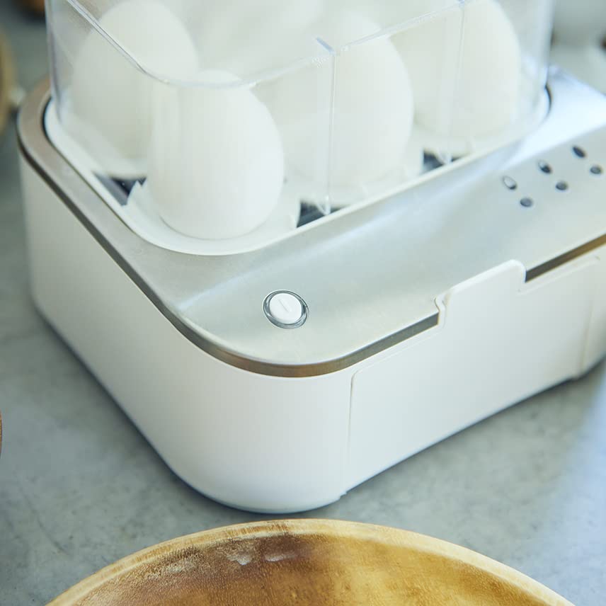 CRDLB0001 Egg Boiled Egg Boiled Egg Voice Announcement of White Steamer, Maker, Machine, Completion,