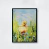 Cute Baby Animal Nursery Posters Cute Wildlife Prints Canvas Oil Painting Woodland Wall Art Pictures Home Kids Room Decoration