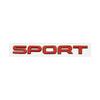 Car 3D chrome plated logo letter front hood sports badge For Land Rover RANGE ROVER ABS Sport HSE sticker decorative accessories BQ9