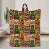 The Muppet Babies Time to Play Blankets  Flannel Funny Breathable Throw Blankets for Home  Winter