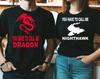 Dragon and Nighthawk Matching Couple T-Shirts