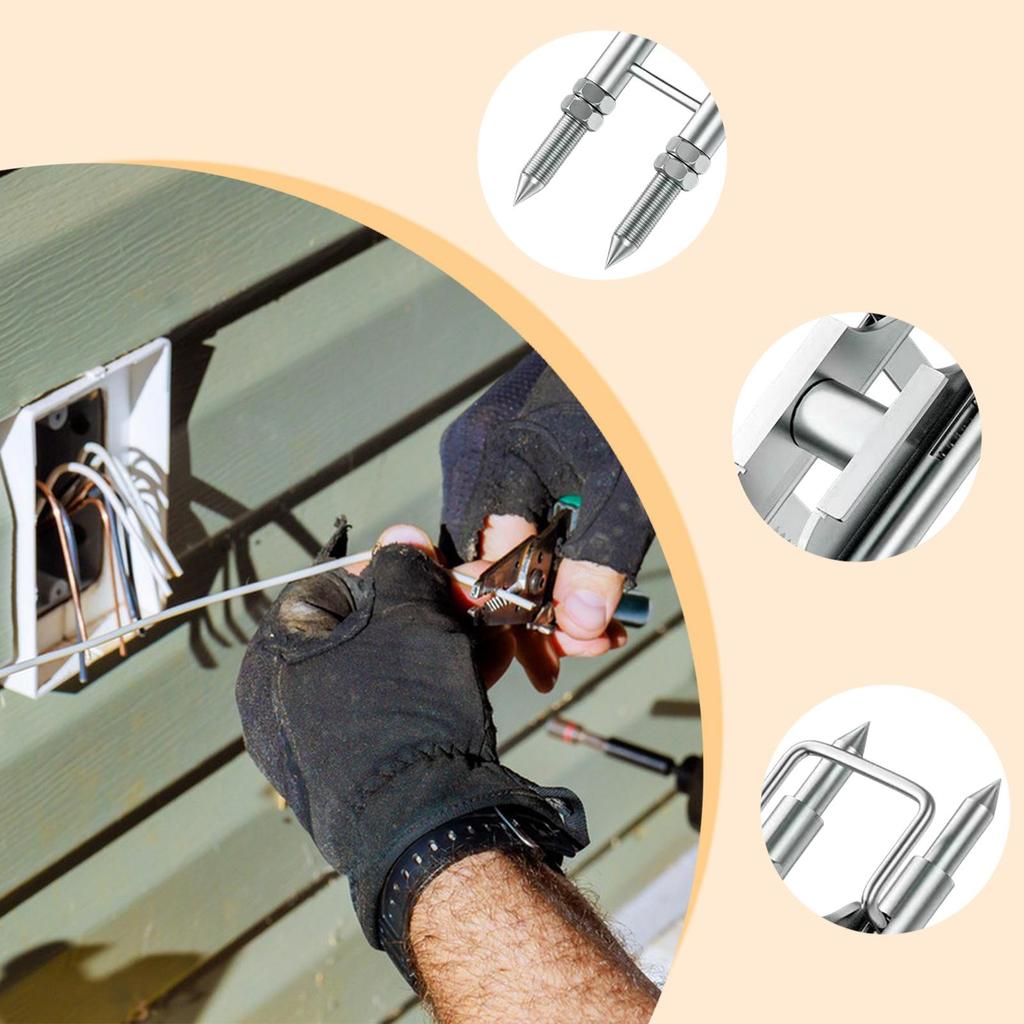 Wire Threading Aid for Junction Box Universal Portable Threading Auxiliary