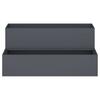 Garden Planter Anthracite 100 X 60 X 45 Cm