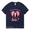 Nuova Bella Dove Diavolo Sei Stata Loca Maglietta La Saga di Twilight Maglietta Jacob Black Loca Graffiti Maglietta Unisex Unisex Maglietta