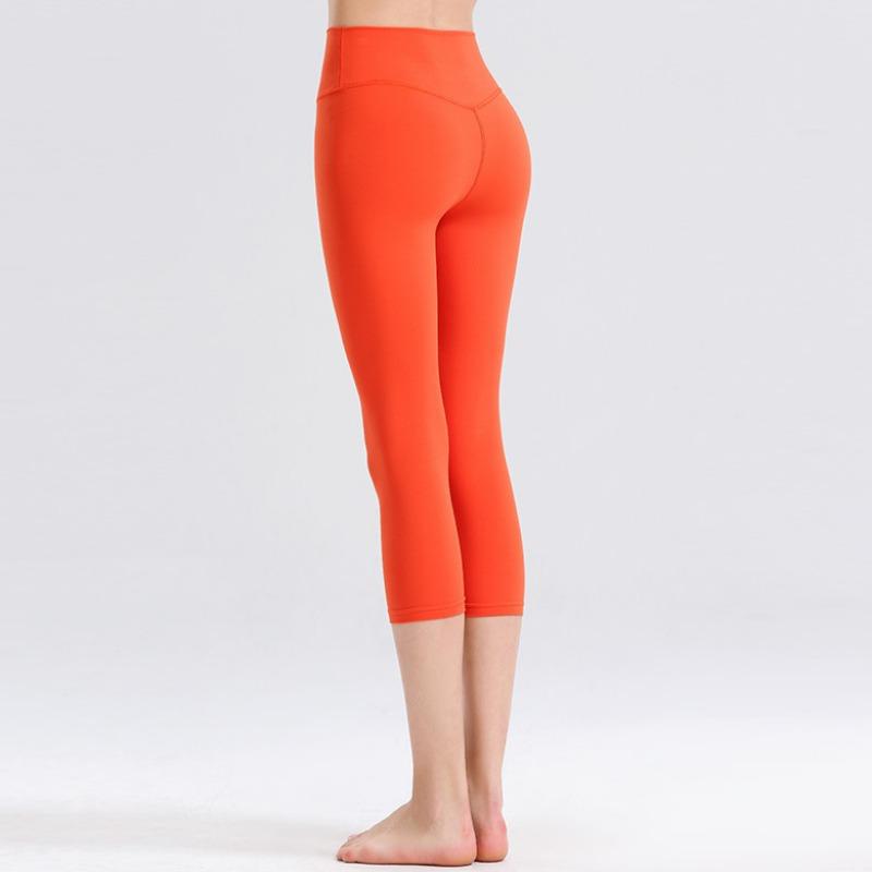 Nuovi Pantaloni da Yoga da Donna Pantaloni Sportivi da Donna a Vita Alta Sollevaglute Ad Asciugatura Rapida Pantaloni da Fitness Attillati Abbigliamento da Yoga Pantaloni a Sette Ottavi da Donna