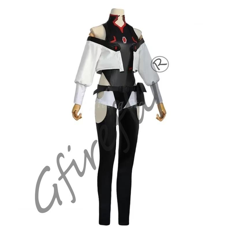 Lucy Cyberpunk Cosplay Anime Cyberpunk: Edgerunners Lucy Cosplay Kostüm Sexy Rollenspiel Lucy Uniform Perücke Halloween Party Anzüge