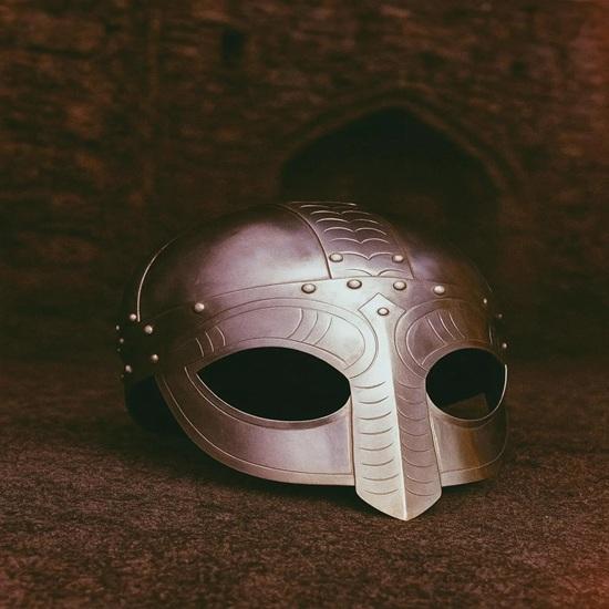 Viking Helmet Medieval Norse Warrior Helmet Handcrafted Steel LARP Cosplay Costume Armor Norse Helmet Replica Gift