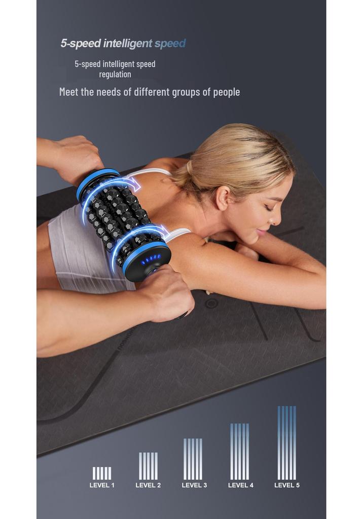 Multi-Function Abdominal & Chest Rebound Ab Roller Massager