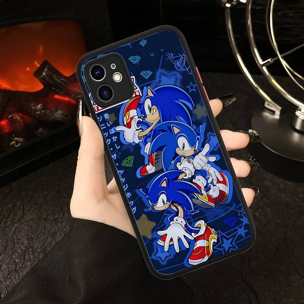 

Supersonic Capability S-SonicS Movie Phone Case For IPhone 16 15 14 13 12 11 Pro Max 7 8 6 6s Plus Matte Cover iphone X