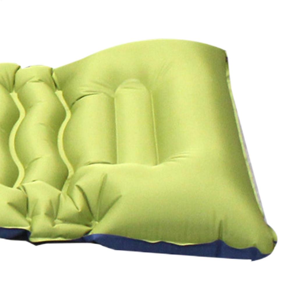 Air Mattress Portable Self-Inflating Roll-Up Pad Travel Air Mattress for Sleeping Travel Guest Outdoor Floor Tent Car Couch Sofa
