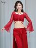 Top Sexy de Danza del Vientre Huayu para Mujer, para Práctica de Principiantes