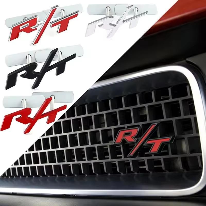 3D Metall R T Auto Frontgrill Heckklappe Emblem Abzeichen Aufkleber Zubehör