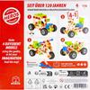 HEROS Constructor - Quad à construire - En bois 100 % certifié FSC® - 110 pièces - Dès 4 ans