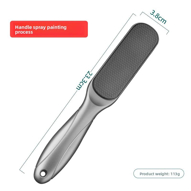 Lime à pied en verre nano lime ovale pour pédicure pour enlever les peaux mortes les callosités planche à laver les pieds râpe à pieds outil de pédicure gris
