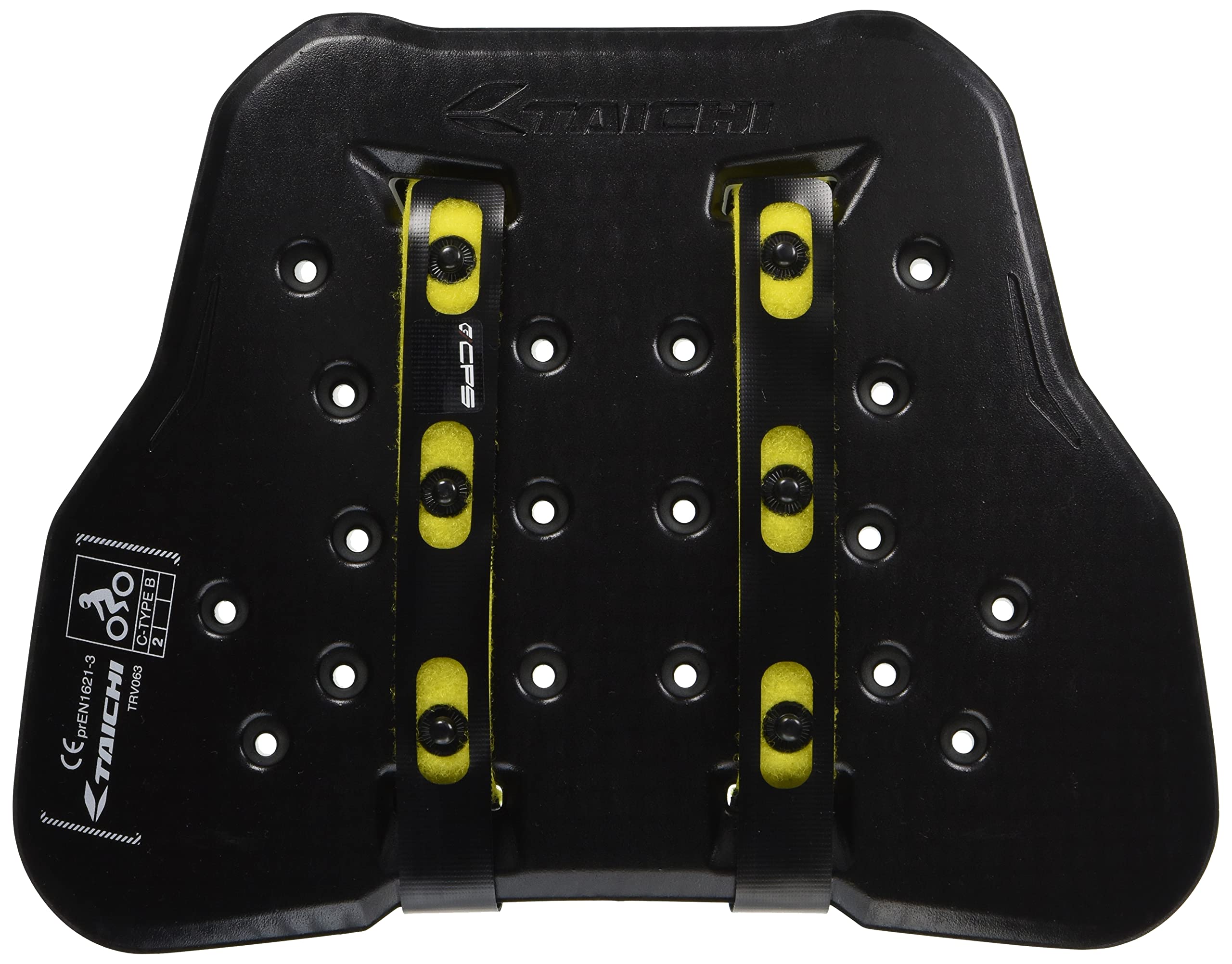 

RS TAICHI Texel Chest Protector Chest CE Level 2 Free (Button Type) Black/White Size [TRV063]