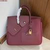 Nuova borsa a mano alla moda, motivo litchi, patchwork irregolare, borsa platino, borsa a spalla messenger, borsa da donna versatile 30CM