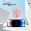 Rechargeable Mini USB Desk Fan: Portable, Strong Wind Handheld Electric Fan