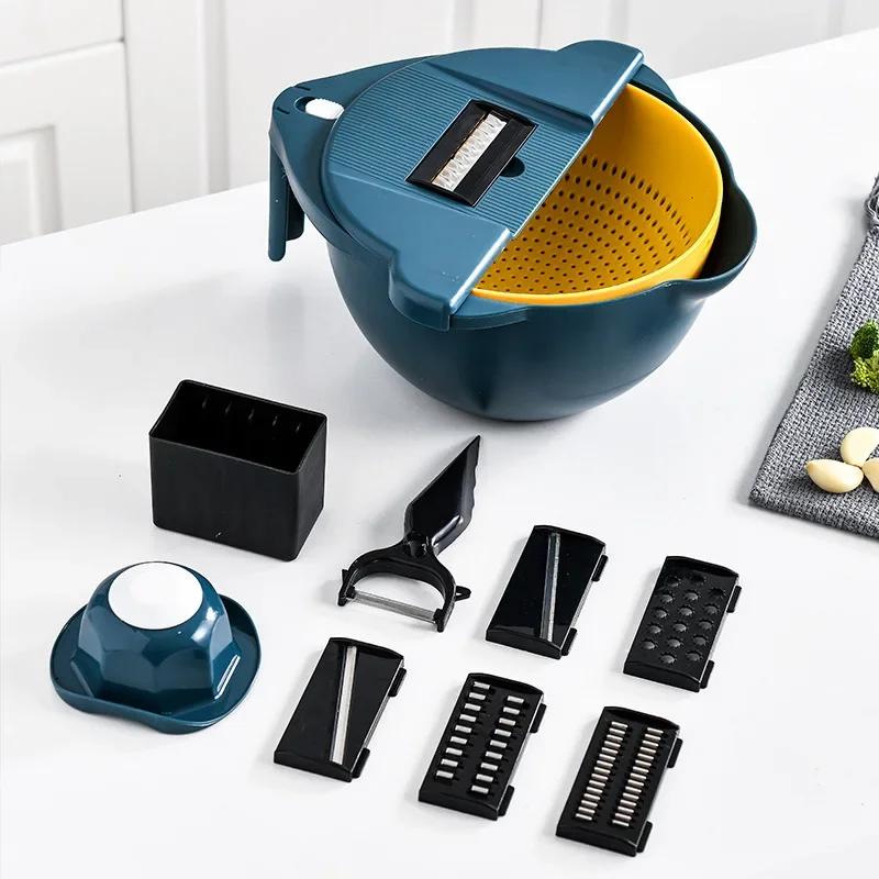 Multifunction Kitchen Tool Accessories Potato Peeler Carrot Grater Vegetable Shredder Slicer Onion Garlic Grater Filter Grater