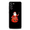 Christmas Santa Claus Phone Case For Samsung Galaxy S24 S23 Ultra S22 S21 S20 FE 5G S10 S10E S9 Plus S8 Silicone Black Cover