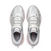 Li Ning Fuyao 2.0 Fabric Slip Resistant Abrasion Resistant Support Low top Running Shoes Women's Silver Pink ARXU002-12