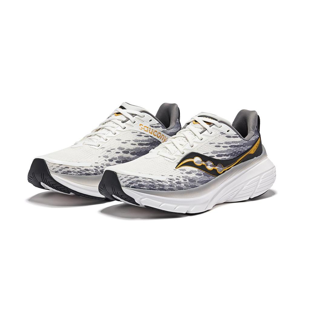 SAUCONY Unisex Guide 17 White Grey Black Running Shoes S20936-500