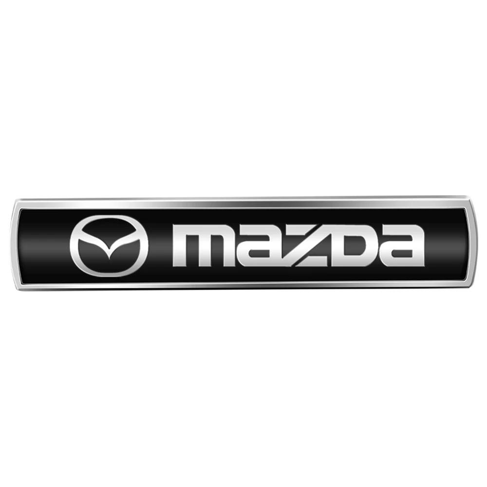 2025 Horké 1ks 3D kovové stylingové samolepky Auto karoserie kufr odznak nálepka pro Mazda 3 Axela CX5 CX3 CX4 CX30 CX9 Atenza Demio RX7 RX-7