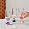 Exquisite Glass Stemmed Cup 170ml Juice Cup Creative Beer Cup  Wine Tasting