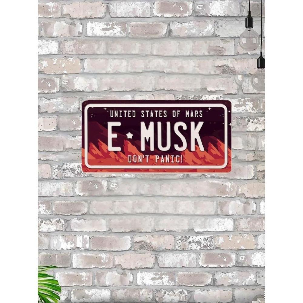 NÁS. registrační značka, USA. SPZ, kovová, 15x30 cm.