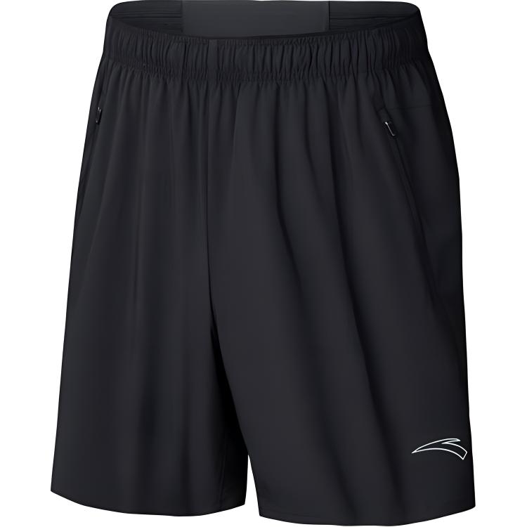 

Anta Running Series Sports Fitness Outdoor Moisture Wicking Breathable Woven Casual Shorts Men shorts Basic-Black 152435502-1 M