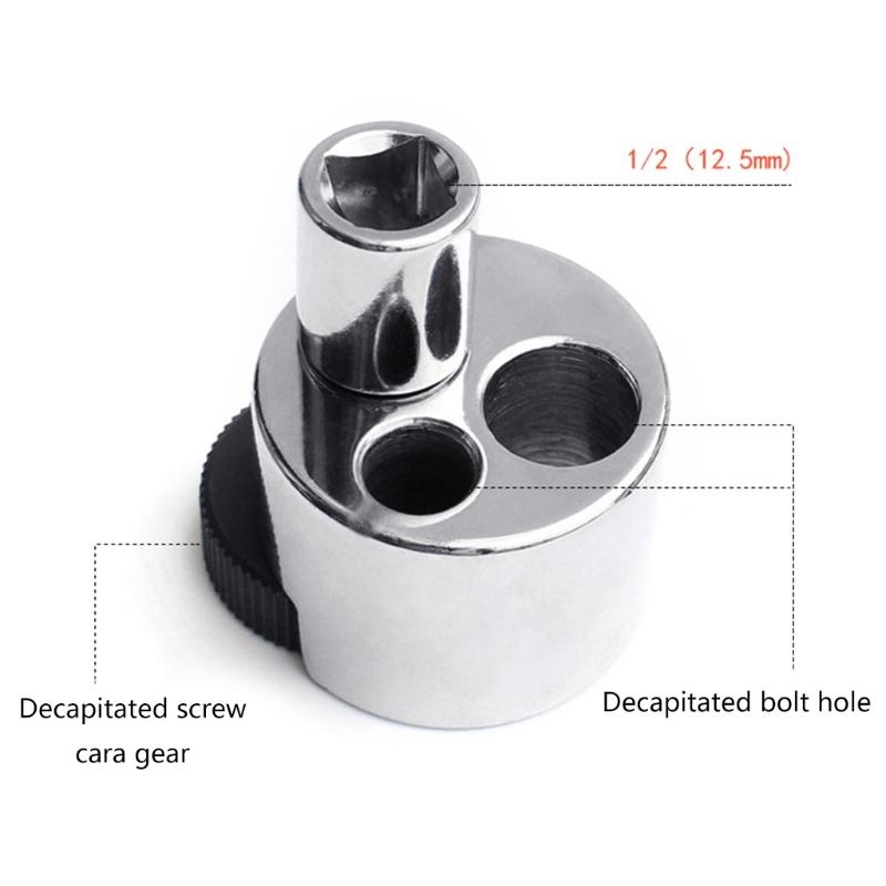 Extractor Șuruburi Prezon 1/4" la 3/4" Instrument Extractor Piulițe Îndepărtare Prezoane Rupte sau Blocate cu Diametrul Între 6 și 19 mm