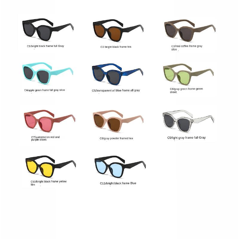 Fashion Square Sunglasses Women Designer Luxury Brand Classics Cat Eye Female Glasses Classic Vintage Eyeglasses
