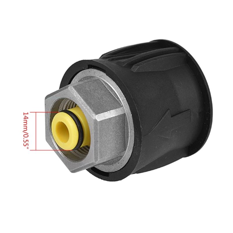 Pressure Washer Outlet Hose Adapter M22/14 Hose Converter Connectors for K-Series BlackDecker for Patriot