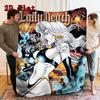 Lady Death 2D Flat Pattern Flannel Blanket High Quality All Seasons Warmth and Comfort Perfect for Christmas Gifts.SMT0917521