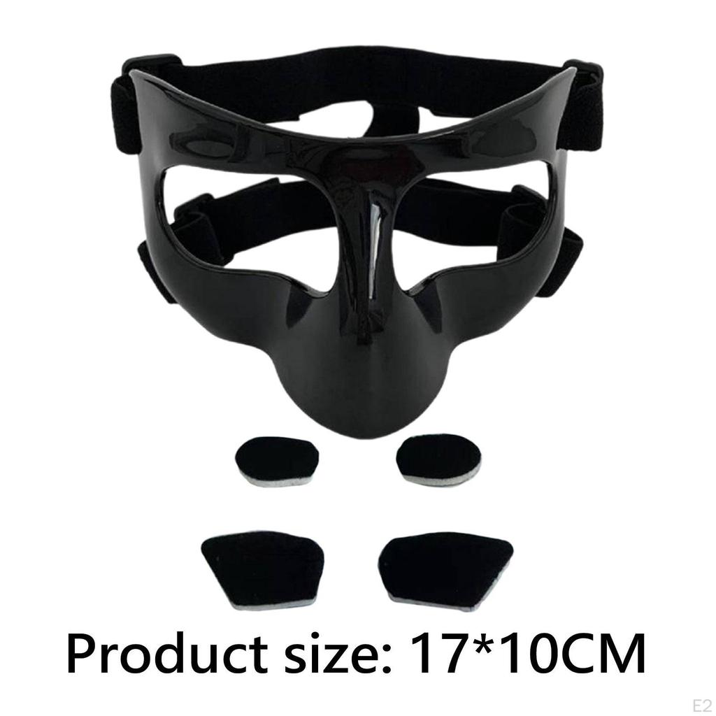 Protezione Naso Per Sport - Maschera Facciale Regolabile, PP Infrangibile, Per Basket/Calcio - Foto 8