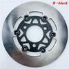 Universal 220*70mm 3 Hole Floating Disc Motorcycle Front Rear Brake Disc For Honda Yamaha RSZ JOG FORCE M3 Niu Scooter Dirt Bike
